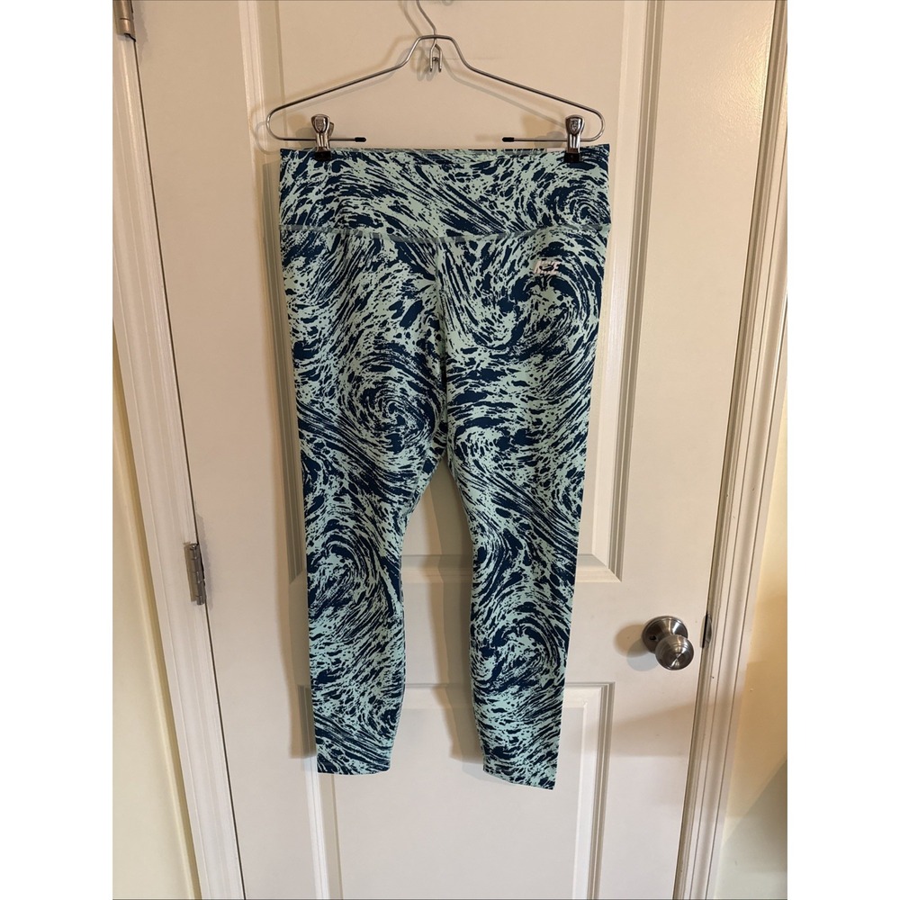 NIKE Women's ONE Dri-FIT Icon Clash 7/8 Tight Printed Leggings NWT Size Large